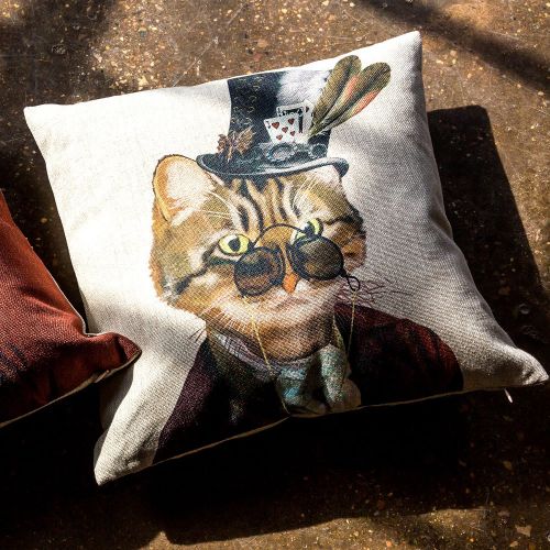 Декоративная подушка «Мистер Кот»