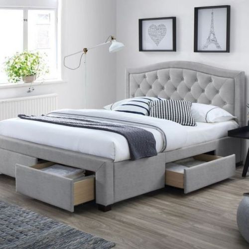 Кровать Signal ELECTRA (серый) 160/200