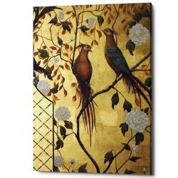 Картина «Шинуазри», версия 7 (холст, галерейная натяжка)