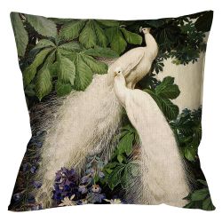 Интерьерная подушка «Королевский павлин», версия 2