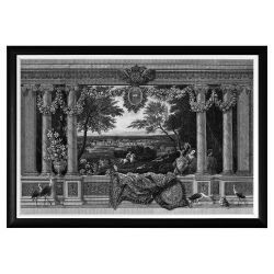 Арт-постер «Фонтенбло»