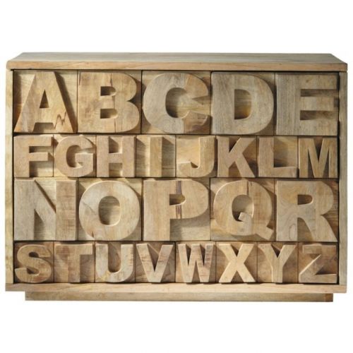 Комод "Alphabeto Birch"