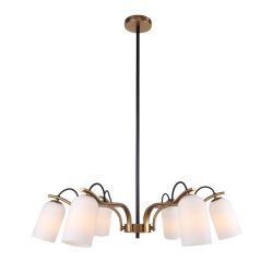 2668-6P, люстра 2в1, Grover