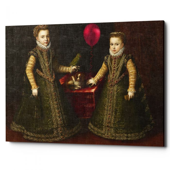 Арт-портрет «Изабелла и Каталина» (холст, галерейная натяжка)