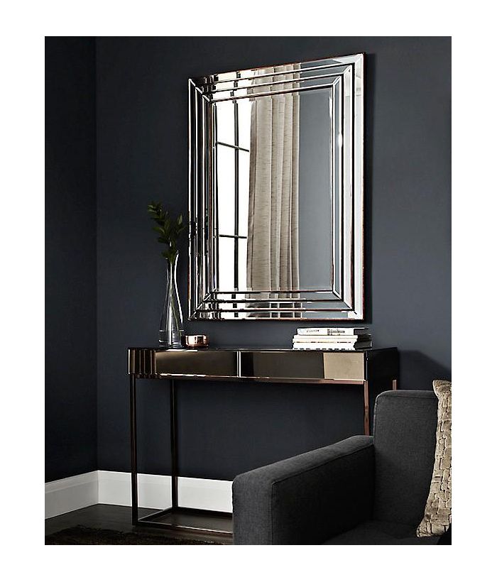 Настенное зеркало в бронзовой раме “Пасадена”