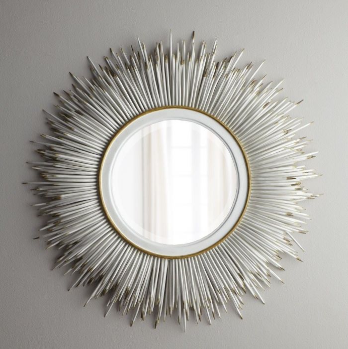 Круглое настенное зеркало "Ларс"