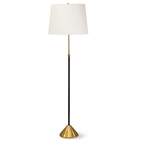 Торшер с белым абажуром “Фрай”