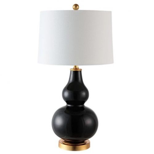 Настольная лампа "Мерсер" Черная