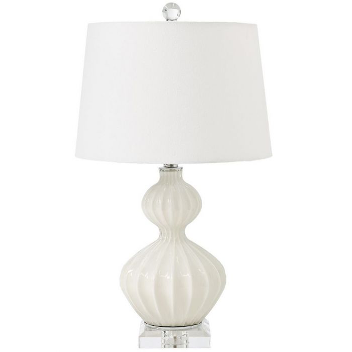 Настольная лампа "Майра" Белая