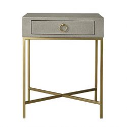 Прикроватная тумба "Далтон" Серая