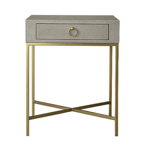 Прикроватная тумба "Далтон" Серая