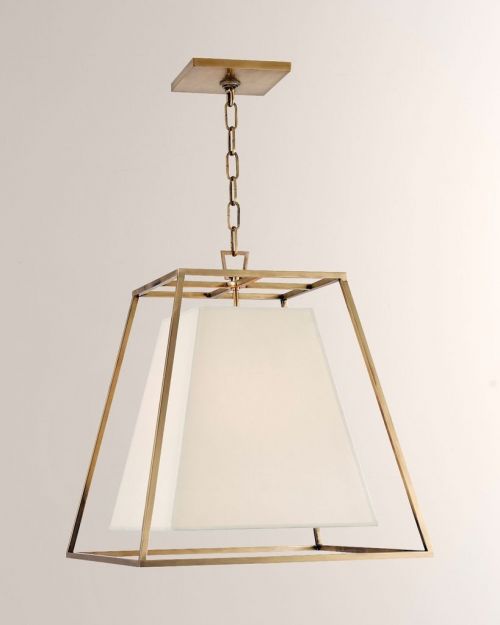 Трапециевидная люстра &quot;Пегги&quot; Латунь