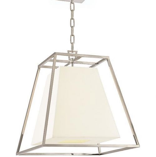 Трапециевидная люстра "Пегги" Никель