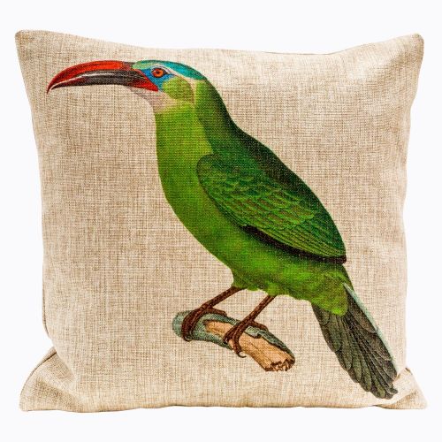 Интерьерная подушка «Экзотический полет», версия 6