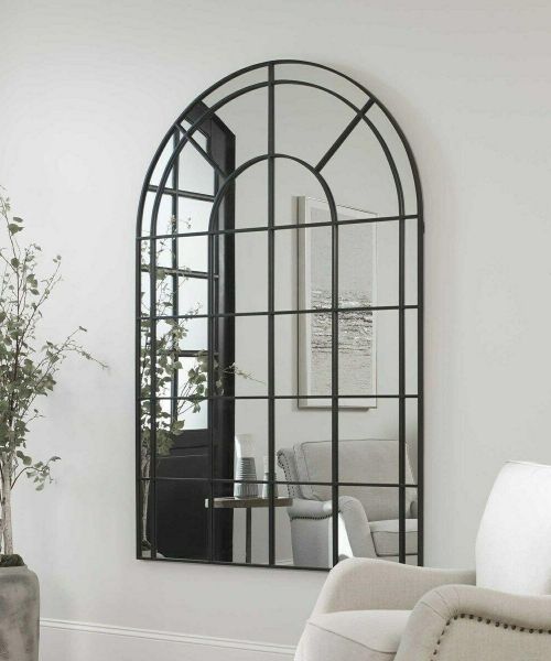 Напольное зеркало &quot;Бишоп&quot; Черное