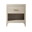 Бежевая прикроватная тумба “Олаф”