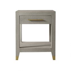 Прикроватная тумба "Кларенс" Серая