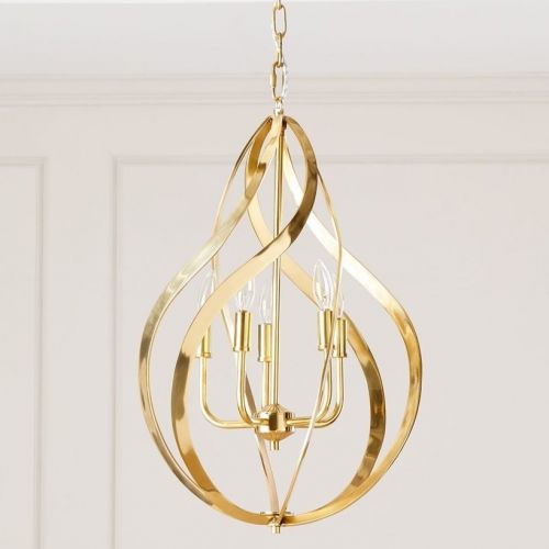 Люстра "Оуэн" Латунь