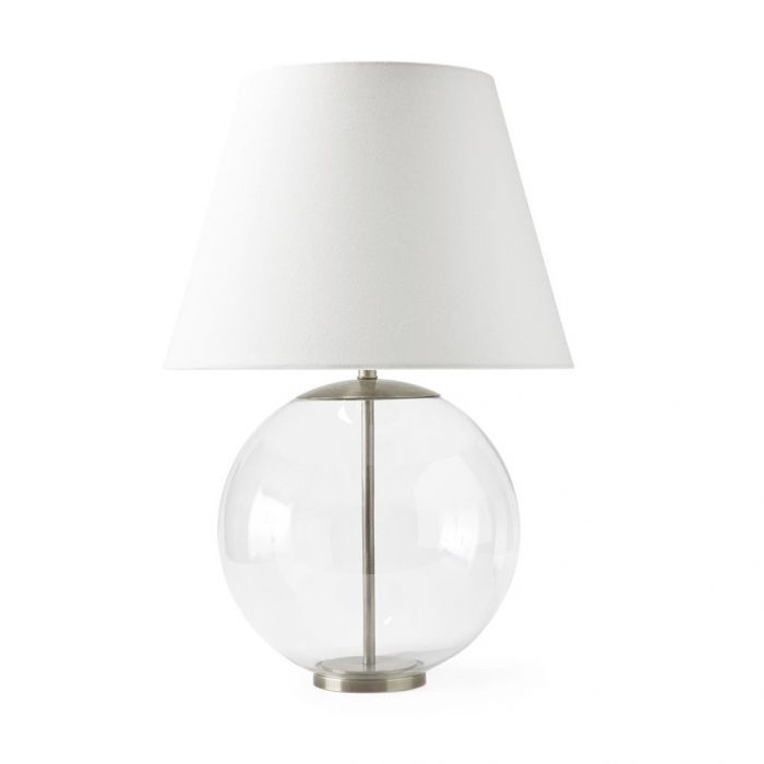Настольная лампа "Клейтон" Никель
