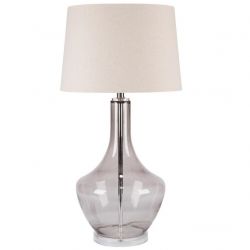 Настольная лампа "Монток" Серая