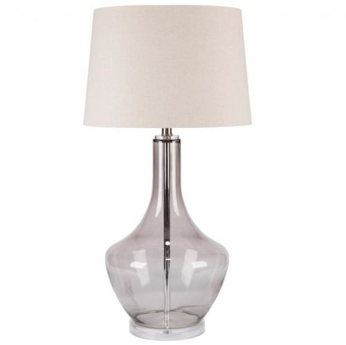 Настольная лампа "Монток" Серая