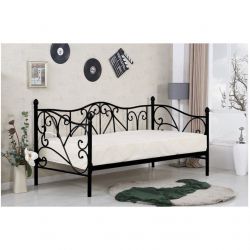 Кровать Halmar SUMATRA (черный) 90/200