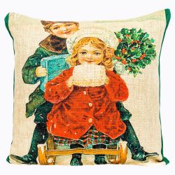 Декоративная подушка «С Новым годом!», версия 10