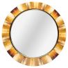 Настенное зеркало «Зебрано»