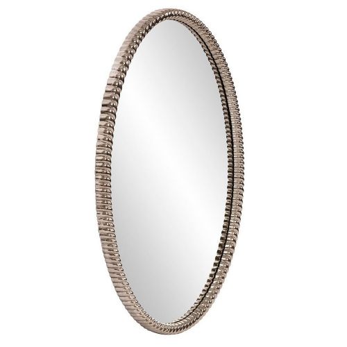 Овальное серебряное зеркало &quot;Джанет&quot;