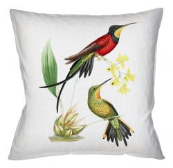 Арт-подушка «Драгоценные птицы», версия 9