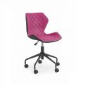 Кресло компьютерное Halmar MATRIX (розовый/черный)