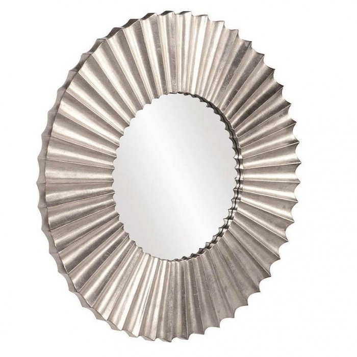 Круглое зеркало "Гарднер" brass