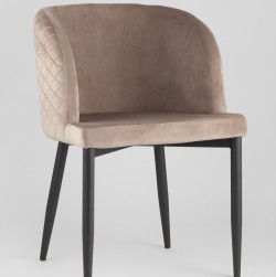 Стул Оскар велюр шампань