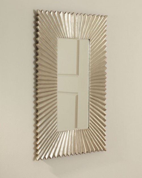 Зеркало в прямоугольной раме &quot;Майлз&quot; серебро