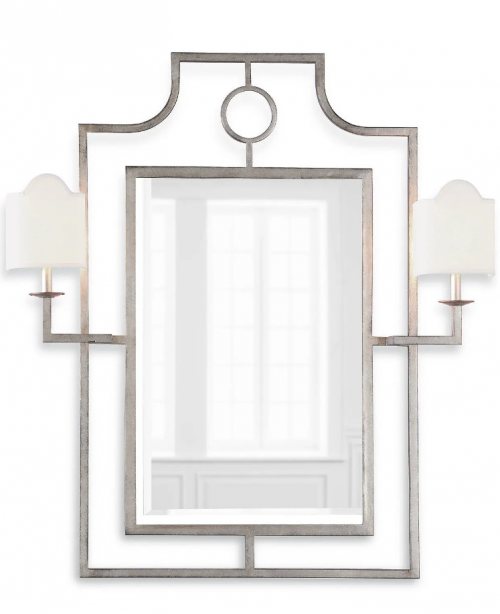 Настенное зеркало “Эван” с бра