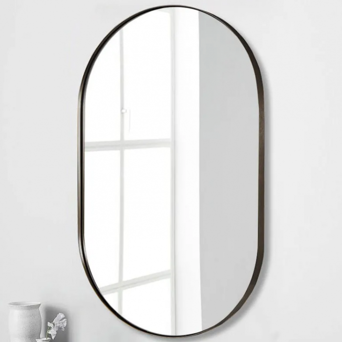 Настенное зеркало “Аманда”, Черное