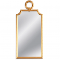 Золотое настенное зеркало “Пьемонт”