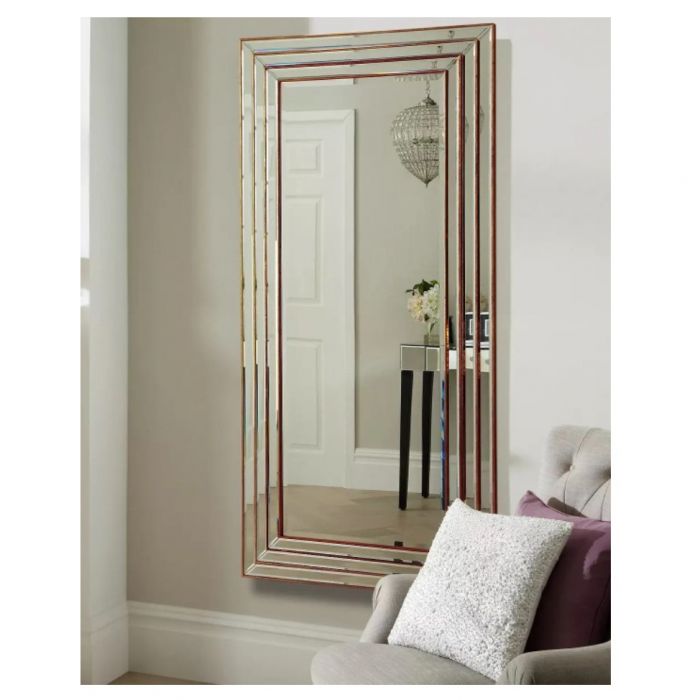 Напольное зеркало “Ар-деко” Коричневый