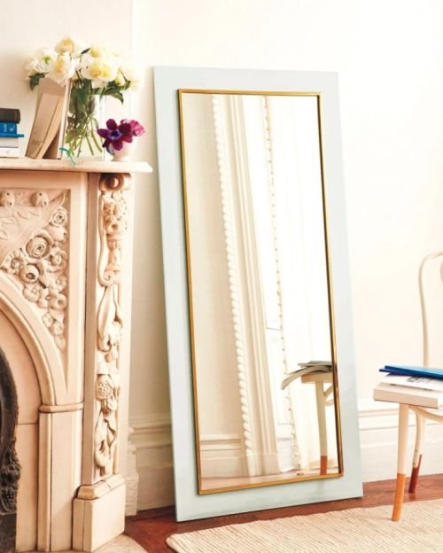 Напольное зеркало &quot;Пуатье&quot; Белое