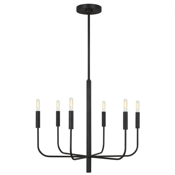 Люстра "Уорвик" black