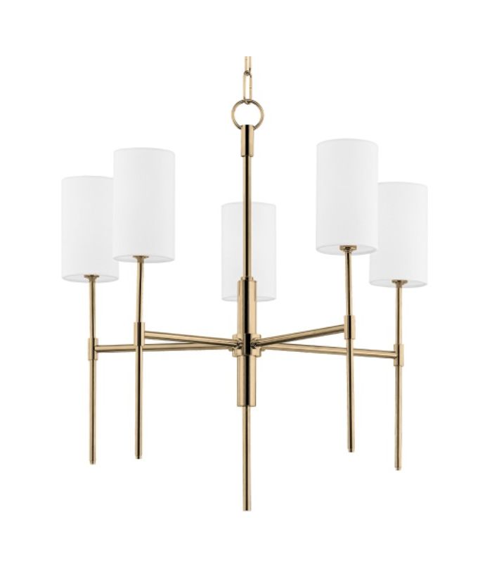 Люстра “Аспен” Латунь