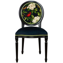 Стул «Цветущая аристократка», версия 2 (блэк)