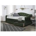 Кровать Halmar ALOHA (темно-зеленый) 90/200