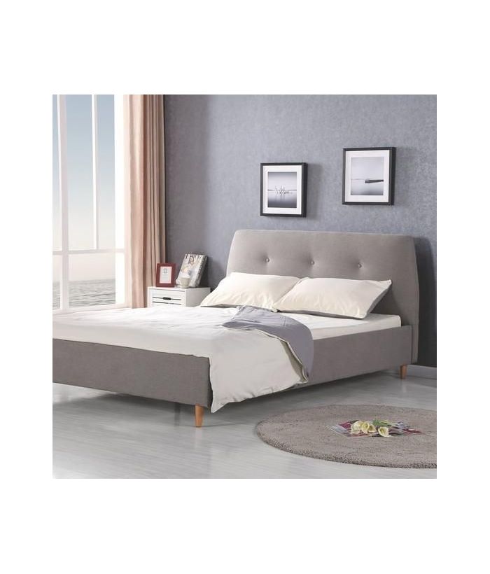 Кровать Halmar DORIS (серый/ольха) 160/200