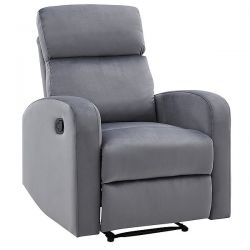 Кресло Signal MARS VELVET BLUVEL 14 раскладное (серый)