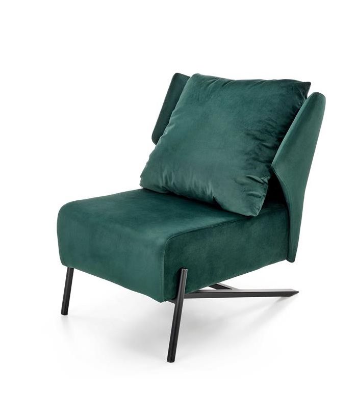 Кресло Halmar VICTUS (темно-зеленый/черный)