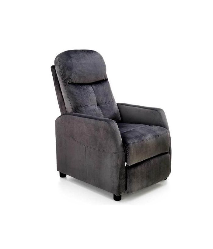 Кресло Halmar FELIPE 2 раскладное (черный/венге)