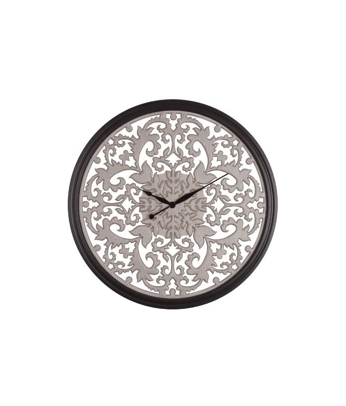 Часы настенные Refined  Silver/White/Black 75