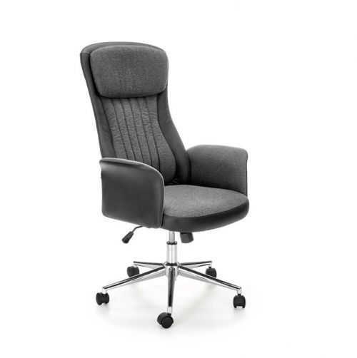 Кресло компьютерное Halmar ARGENTO (графит/черный)
