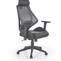 Кресло компьютерное Halmar HASEL (черный/серый)